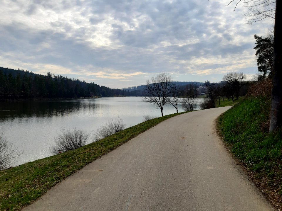 Trip okolo přehrady - Luhačovice 20210330 153307
