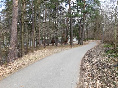 Trip okolo přehrady - Luhačovice 20210330 141833