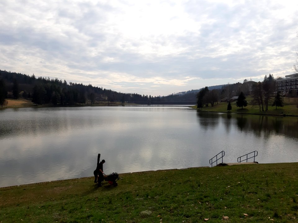 Trip okolo přehrady - Luhačovice 20210330 153945