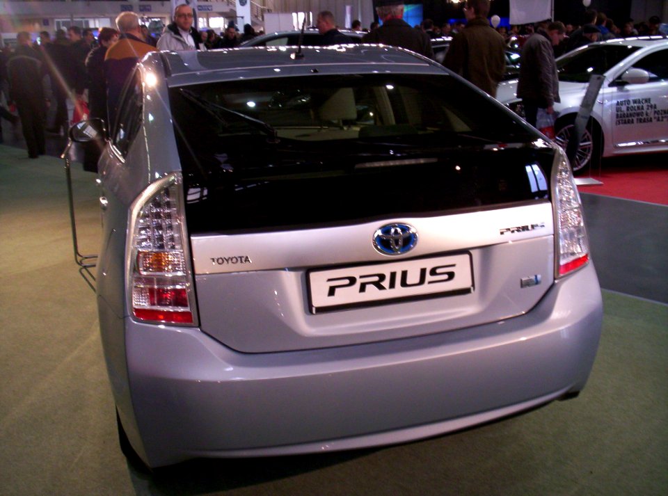 Toyota Prius Plug-in Hybrid rear Poznan 2011