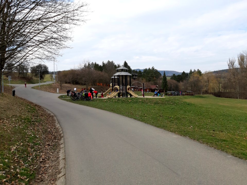 Trip okolo přehrady - Luhačovice 20210330 155856