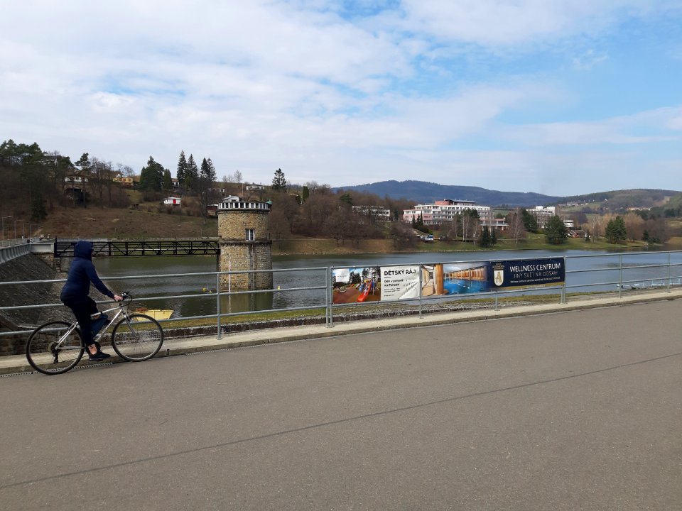 Trip okolo přehrady - Luhačovice 20210330 140154