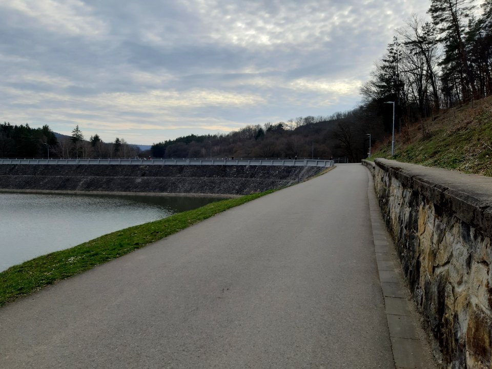 Trip okolo přehrady - Luhačovice 20210330 161027