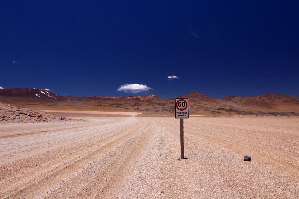 Mountain landscape desert