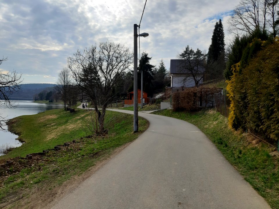Trip okolo přehrady - Luhačovice 20210330 153548