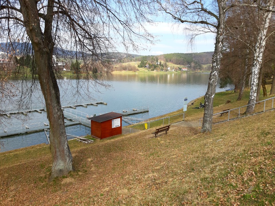 Trip okolo přehrady - Luhačovice 20210330 140453