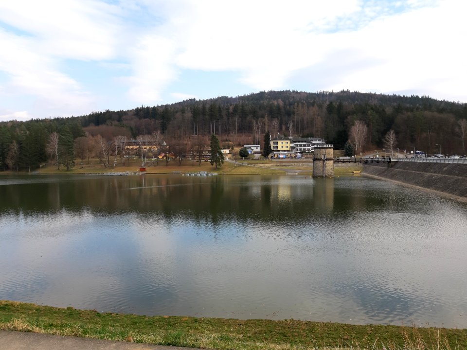 Trip okolo přehrady - Luhačovice 20210330 161118