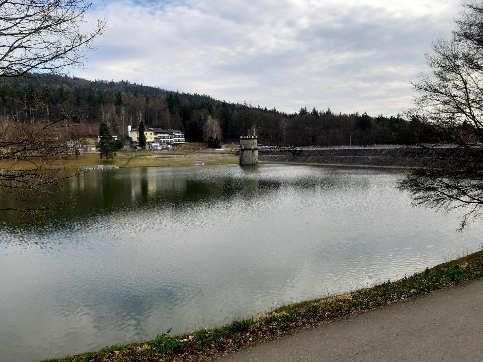 Trip okolo přehrady - Luhačovice 20210330 160938