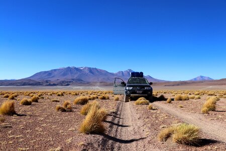 Mountain landscape desert