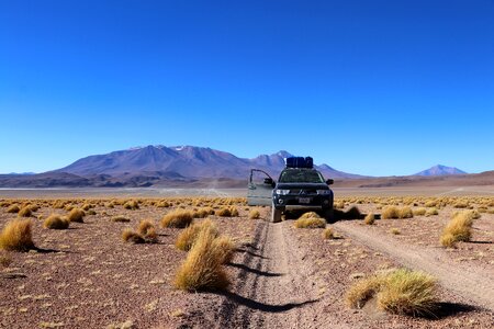 Mountain landscape desert photo