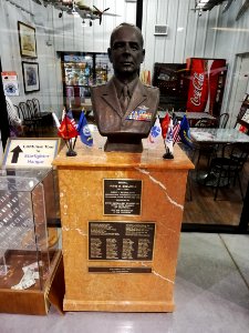 The statue of General James Harold Doolittle