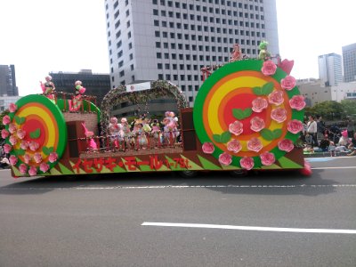 The Yokohama Parade 2017, 09 Isezaki-mall float
