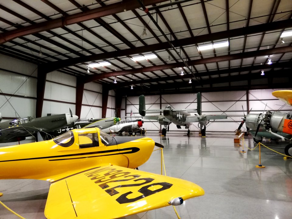 The North Part of Hangar 1 at the Yanks Air Museum