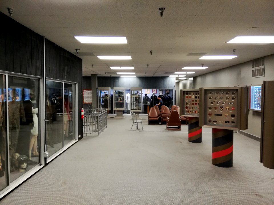 The Ffloor of medals and military uniforms 20190920