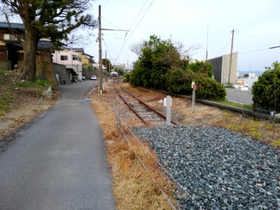 The end of point of Mikuni Awara Line 20210504