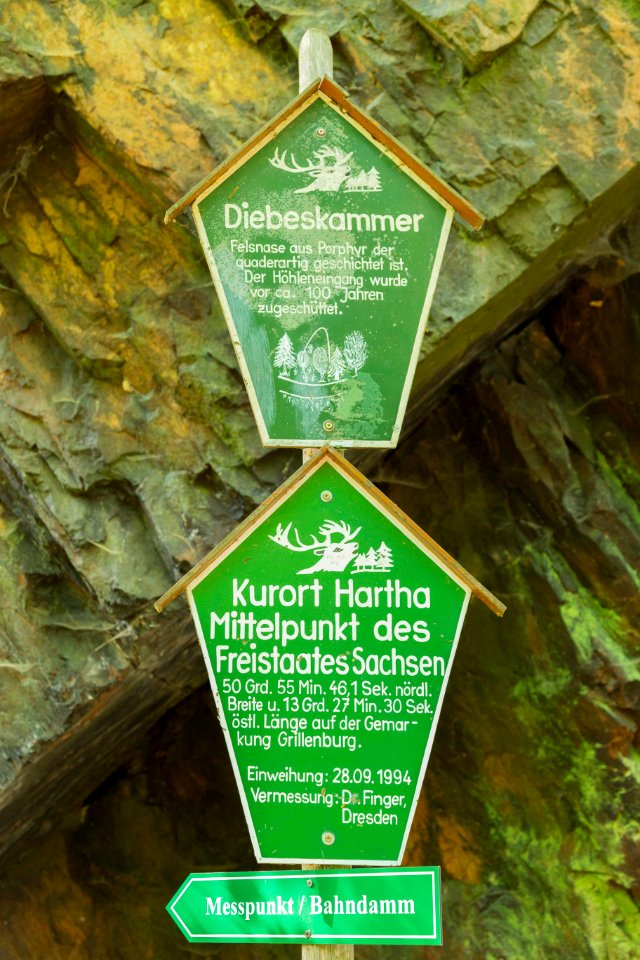 Tharandter Wald Taennichtgrund Diebeskammer 04