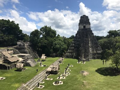 Guatemala pyramid ancient
