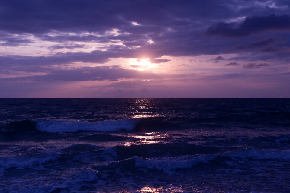 Ocean waves water