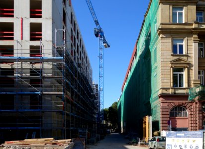 Three new Hotels at Düsseldorf Hauptbahnhof, under construction (11)