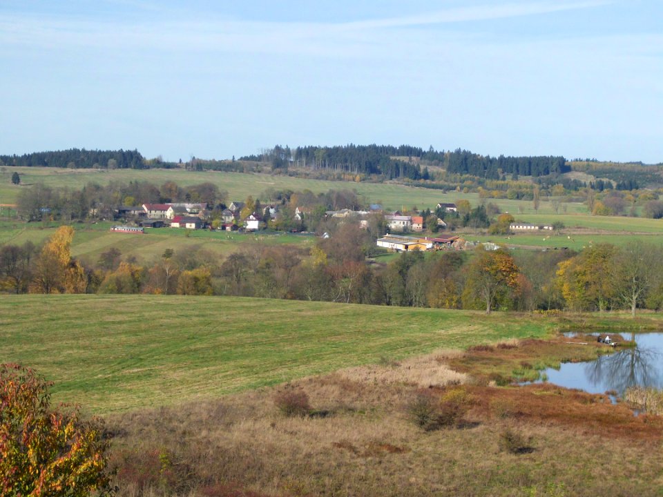 Tesetice Bochov panorama
