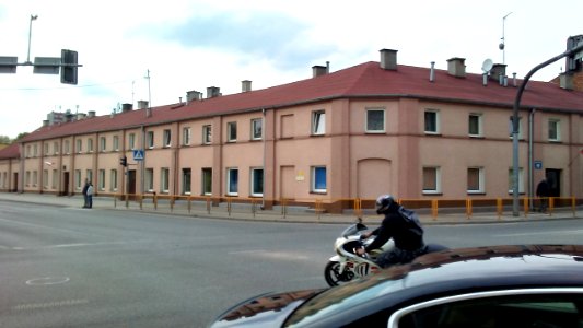 Tomaszów Mazowiecki w województwie łodzkim, PL,EU. Róg ulic Warszawskiej i Szerokiej w Tomaszowie. CC0