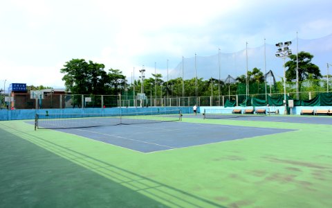 Tennis Courts of Minquan Park 20150724 photo