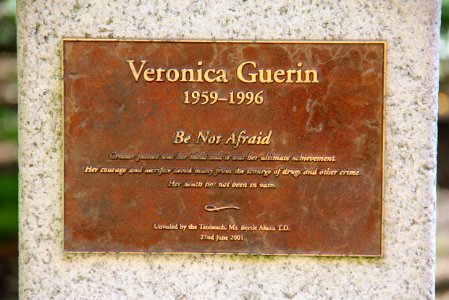 The Dubhlinn Gardens Veronica Guerin Memorial 03