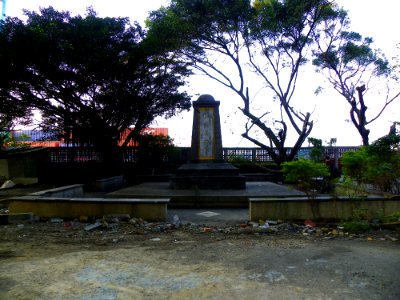 The Cenotaph for Martyrs of Sino-French War in Keelung 20140107