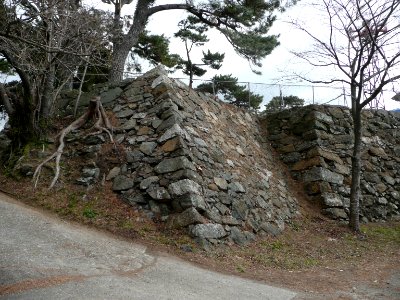 Toba castle ishigaki