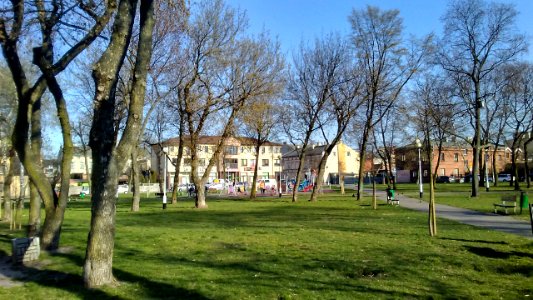 Tomaszów Mazowiecki w wojewodztwie łódzkim,PL,EU. Park im.Stefanii i Julian Tuwimów. CC0
