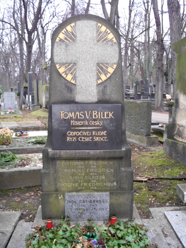 Tomas Vaclav Bilek headstone