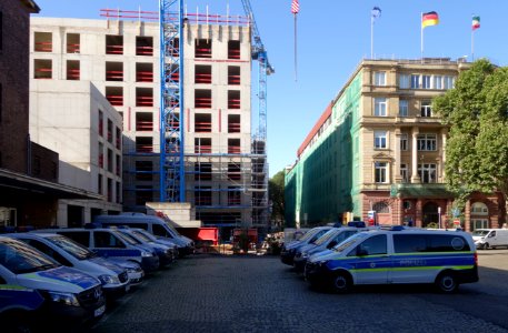 Three new Hotels at Düsseldorf Hauptbahnhof, under construction (13)