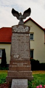 Schmogrow Kriegerdenkmal 2