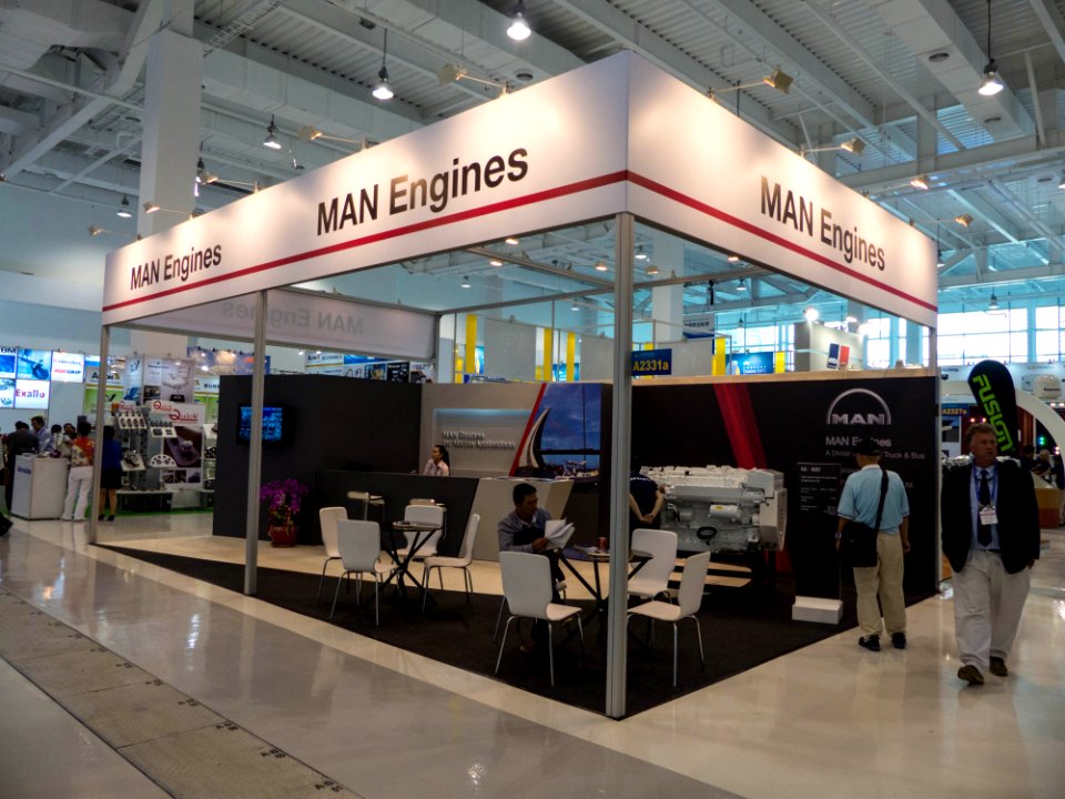 TIBS North Hall MAN Engines 20140508
