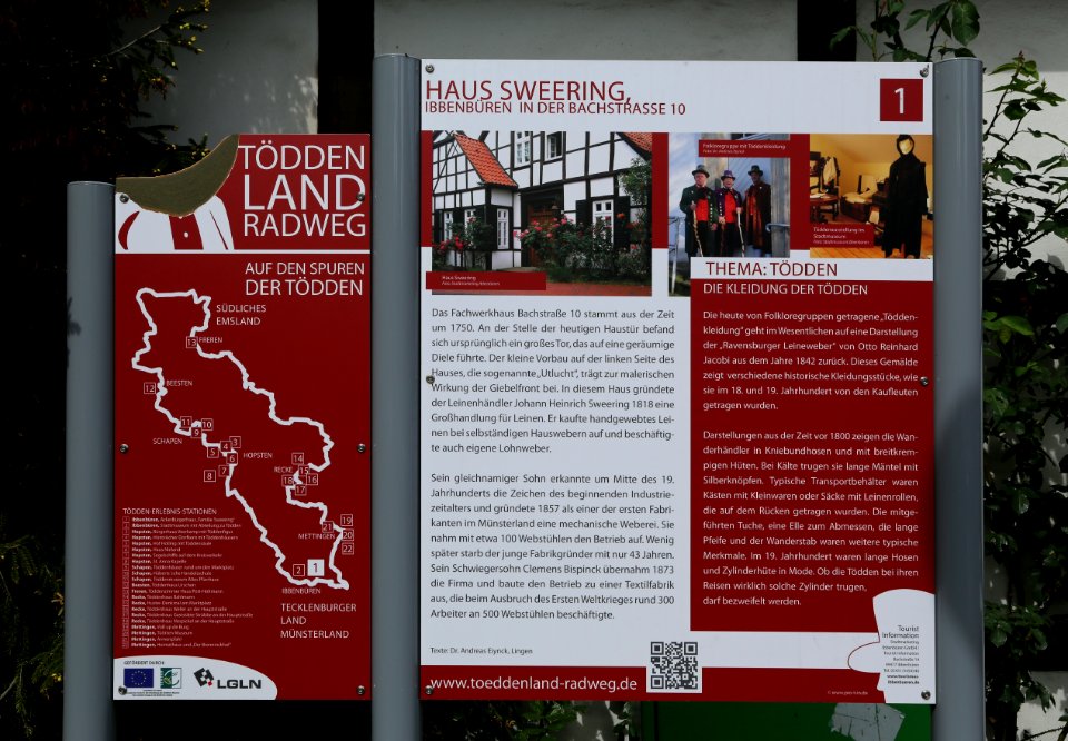 Toeddenlandradweg Ibbenbueren Haus Sweering 01