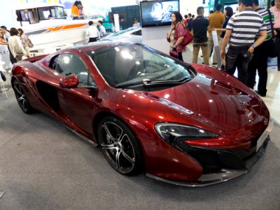 TIBS North Hall Mclaren 650S Display at Yun San Motors Booth 20140508