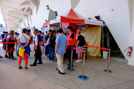 Ticket stall of Comic Horizon 4 20180505a