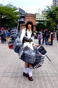 Torpedo Cruiser Kitakami Fleet Girl Cosplayer at CWT41 20151212a