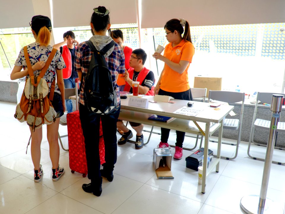 Ticket Desk of Cosplay Field Taipei 2015 20150628a