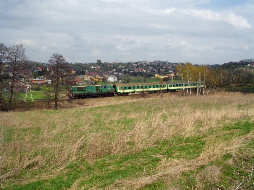 Tourist train outside Pszow2