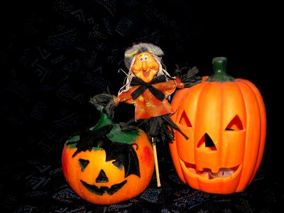 Pumpkin halloween deco