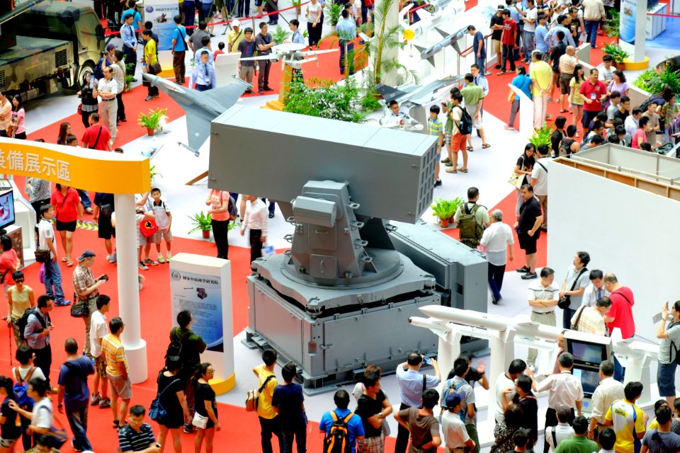 Sea Oryx Missile Lanucher Display at MND Hall 20150815a