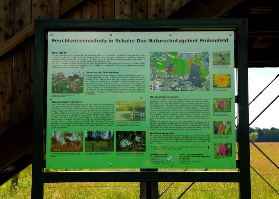 Schale NSG Finkenfeld Informationstafel 01