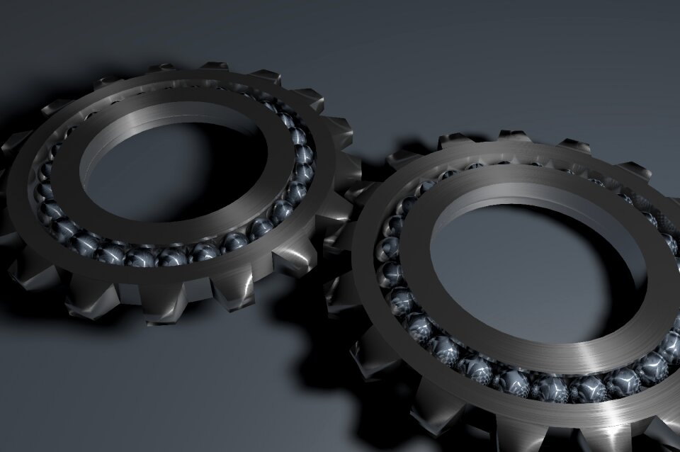 Metal bearing ball technology