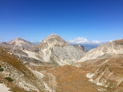 Gran sasso mountain appennino