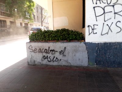 Se acabó el oasis
