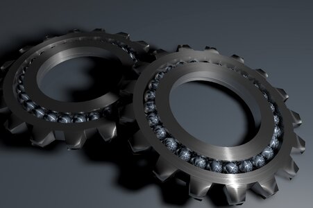 Metal bearing ball technology