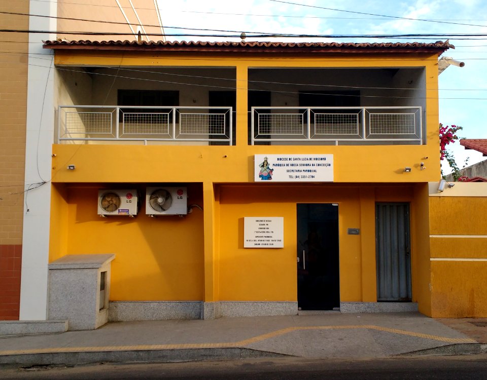 Secretaria da paróquia de Pau dos Ferros (RN)