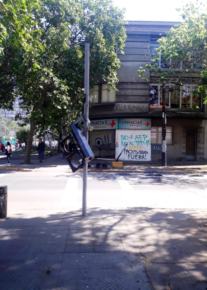Semáforo roto
