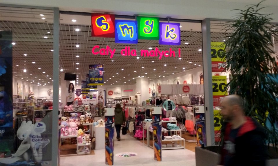 Salon odzieżowo-zabawkarski Smyk w 60-tysięcznym Tomaszowie Mazowieckim